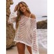 Women's Crochet Tops Swimsuit Cover Up